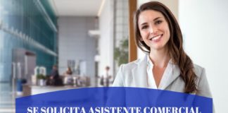 Se Solicita Asistente Comercial en Santiago – San Joaquín, R.Metropolitana