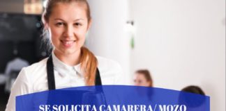 Se solicita Camarera/Mozo – Lomas de Zamora – Buenos Aires-GBA