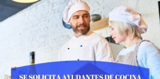 Se Solicita Ayudantes de Cocina – Buenos Aires