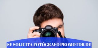 Se Solicita Fotógrafo Promotor de Venta – Monterrey