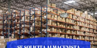 Se Solicita Almacenista Sector el palmito, inf las flores – Culiacán, Sinaloa