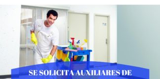 Se Solicita Auxiliares de Limpieza Sector Oriente en Santiago – Vitacura, R.Metropolitana