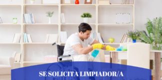 Se Solicita Limpiador/a certificado discapacidad – Madrid (Madrid)
