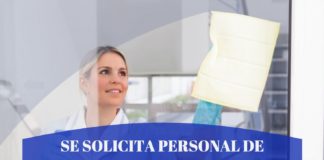 Se Solicita Personal de Limpieza – Villa Mercedes, San Luis