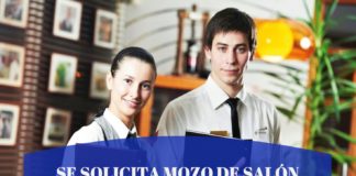Se Solicita Mozo de salón Villa Luro, Capital Federal