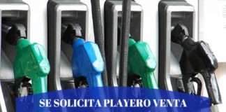Se Solicita Playero Venta Combustible + Tienda