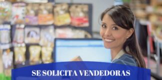 Se Solicita Vendedoras Cajeras para Refuerzo Balvanera, Capital Federal