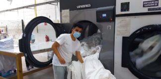SE SOLICITA AYUDANTE DE LAVANDERÍA PARA CARGA Y ALMACENAMIENTO DE ROPA (MEDIO TIEMPO)