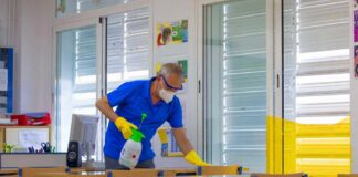 SE REQUIERE AUXILIAR DE LIMPIEZA PARA DESINFECCIÓN DE DISTINTAS ÁREAS EN COLEGIO, DISPONIBILIDAD INMEDIATA