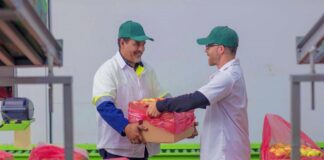SE REQUIERE ENVASADORES DE FRUTA EN ALMACÉN (MAÑANA/ TARDE)