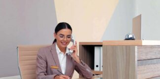 SE REQUIERE RECEPCIONISTA DE TIEMPO COMPLETO PARA ATENCIÓN AL CLIENTE, LUNES A SÁBADO