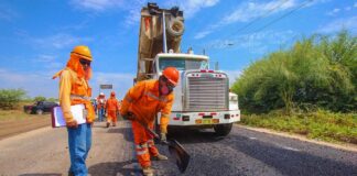 SE REQUIERE OBRERO PARA LABORES GENERALES DE PAVIMENTACIÓN Y CONSTRUCCIÓN DE CARRETERAS