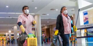 SE REQUIERE AUXILIAR DE LIMPIEZA PARA ASEO GENERAL DE SUPERMERCADO, TURNOS ROTATIVOS