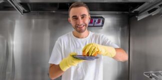 SE REQUIERE LAVAPLATOS PARA ORGANIZACIÓN Y DESINFECCIÓN DE UTENSILIOS EN COCINA, MEDIO TIEMPO