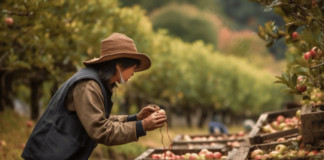 SE REQUIERE TRABAJADOR AGRÍCOLA PARA RECOLECCIÓN DE FRUTAS EN COSECHA DE MANZANAS Y CEREZAS