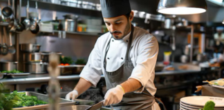 SE REQUIERE AYUDANTE DE COCINA PARA PREPARACIÓN DE ALIMENTOS EN ESTABLECIMIENTO