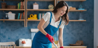 SE SOLICITA EMPLEADA DOMÉSTICA DE TIEMPO COMPLETO PARA ASEO GENERAL DE HOGAR