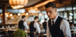 SE SOLICITA AYUDANTE DE CAMARERO PARA ATENCIÓN AL CLIENTE EN RESTAURANTE