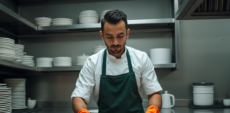 SE SOLICITA LAVAPLATOS DE TIEMPO COMPLETO Y MEDIO TIEMPO PARA RESTAURANTE DE TARTAS