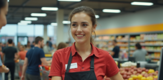 SE NECESITA CAJERO/A PARA APERTURA DEL ÁREA Y ESCANEO DE PRODUCTOS (JORNADA COMPLETA)