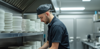 SE BUSCA LAVAPLATOS PARA DESINFECCIÓN DE UTENSILIOS Y CUBIERTOS EN COCINA (HORARIO NOCTURNO)