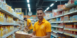 CONOCIDO SUPERMERCADO BUSCA AUXILIAR DE TIENDA PARA CONTROL Y ACOMODO DE COMESTIBLES