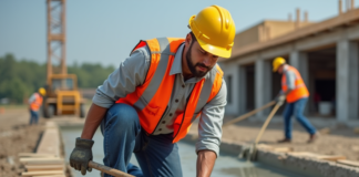 SE NECESITA OBRERO PARA PREPARACIÓN DE TERRENO Y VERTIDO DE CONCRETO (POCA EXPERIENCIA)