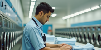 SE REQUIERE AUXILIAR DE LAVANDERÍA PARA APILADO DE ROPA Y TRANSPORTE DE SUMINISTROS