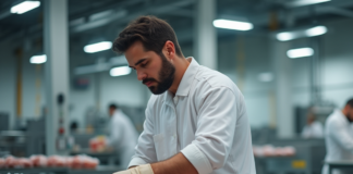 SE NECESITA OPERARIO DE PRODUCCIÓN PARA CORTE Y ENVASADO DE CARNES