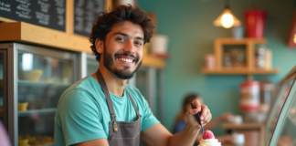 ESTAMOS EN LA BÚSQUEDA DE DEPENDIENTE DE HELADERÍA Y CAFETERÍA PARA JORNADA COMPLETA (HOMBRE Y/O MUJER)