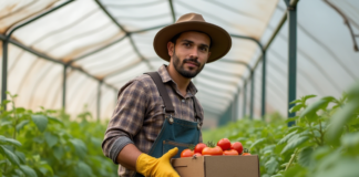 SE REQUIERE TRABAJADOR DE INVERNADERO PARA COSECHA MANUAL DE VERDURAS (TIEMPO COMPLETO)