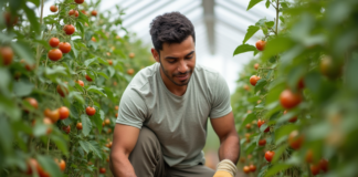 SE NECESITA TRABAJADOR DE INVERNADERO PARA COSECHA DE TOMATES (65 VACANTES DISPONIBLES)