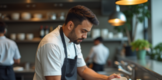 SE NECESITA LAVAPLATOS PARA DESINFECCIÓN DE COCINA EN RESTAURANTE (PAGO POR HORA)