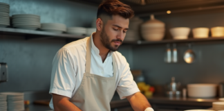 ESTAMOS EN LA BÚSQUEDA DE LAVAPLATOS: ASEO DE UTENSILIOS, OLLAS Y SARTENES EN RESTAURANTE