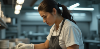 SE NECESITA PILERO PARA ORGANIZACIÓN DE PLATOS Y DESINFECCIÓN DE SUPERFICIES EN COCINA