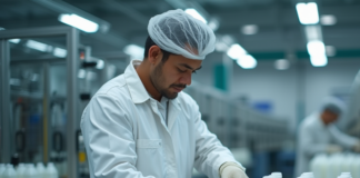 SE SOLICITA OPERARIO DE PRODUCCIÓN PARA SELLADO DE BOTELLAS, NO SE REQUIERE EXPERIENCIA