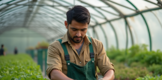 SE REQUIERE TRABAJADOR DE INVERNADERO PARA COSECHA MANUAL DE VERDURAS (HORARIOS DISPONIBLES)