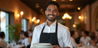 SE NECESITA CAMARERO PARA ORDEN DE MESAS Y ATENCIÓN AL CLIENTE EN RESTAURANTE (LUNES A VIERNES)