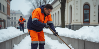 SE SOLICITA TRABAJADOR PARA REMOCIÓN DE NIEVE EN ÁREAS COMERCIALES