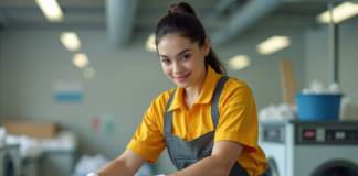 SE REQUIERE AUXILIAR DE LAVANDERÍA DE TIEMPO PARCIAL: CLASIFICACIÓN, DOBLADO Y PLANCHADO DE ROPA