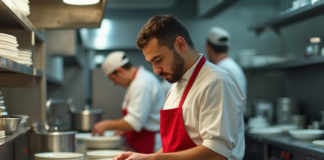 SE NECESITA LAVAPLATOS PARA LABORES DE ASEO Y ORDEN EN COCINA (TIEMPO COMPLETO)