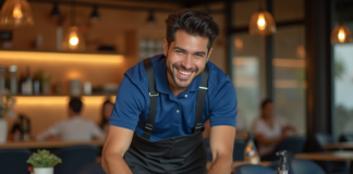 SE SOLICITA AUXILIAR DE LIMPIEZA PARA ORDEN Y DESINFECCIÓN DIARIA EN CAFETERÍA (MEDIO TURNO)