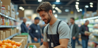 SE BUSCA AUXILIAR DE SUPERMERCADO PARA JORNADA PARCIAL (TURNOS FLEXIBLES)