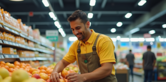 SE SOLICITA TRABAJADOR DE SUPERMERCADO PARA JORNADA PARCIAL (TURNO NOCTURNO)