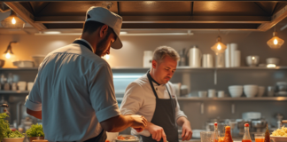 SE NECESITA AYUDANTE DE COCINA PARA PREPARACIÓN DE ALIMENTOS Y MONTAJE DE PLATOS
