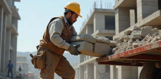 SE SOLICITA AYUDANTE DE CONSTRUCCIÓN PARA CARGA, DESCARGA Y APILADO DE MATERIALES