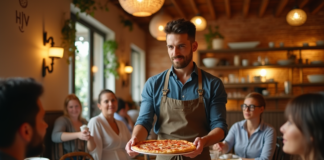 SE NECESITA CAMARERO DE TIEMPO PARCIAL CON DISPONIBILIDAD LOS FINES DE SEMANA PARA PIZZERÍA
