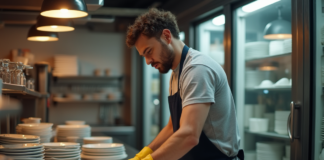 SE SOLICITA LAVAPLATOS PARA LABORES DE DESINFECCIÓN GENERAL EN COCINA (TURNO NOCTURNO)