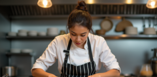 SE SOLICITA AYUDANTE DE COCINA PARA PREPARACIÓN DE RECETAS EN RESTAURANTE
