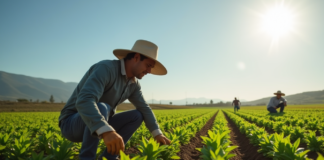 SE REQUIERE TRABAJADOR AGRÍCOLA PARA COSECHA DE VERDURAS (142 VACANTES DISPONIBLES)